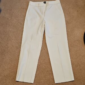 JCrew White Dress Pants